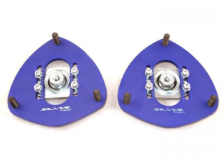 Přední horní uložení tlumičů (Pillowball Top Mounts) Silver Project Mitsubishi Lancer Evo 7/8/9