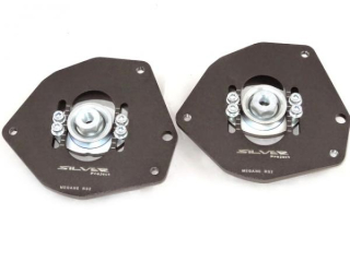 Přední horní uložení tlumičů (Pillowball Top Mounts) Silver Project Renault Megane II - verze pro sériový podvozek