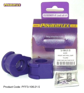 Silentbloky Powerflex Audi 80 / 90 Avant (73-96) Front Anti Roll Bar To Control Arm Bush (3)