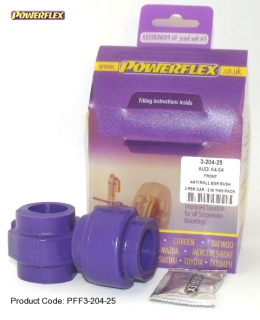 Silentbloky Powerflex VW Passat (96-05) Front Anti Roll Bar Bush 25mm (4)