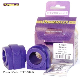 Silentbloky Powerflex BMW Mini One / Cooper R50/R52/R53 Front Anti Roll Bar Bush 24mm (2)