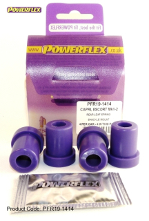 Silentbloky Powerflex Ford Escort Mk2 Leaf Spring Shackle Mounts