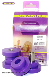 Silentbloky Powerflex Ford Escort Mk5/6 RS2000 4x4 (92-96) Rear Tie Bar Rear Bush (8)